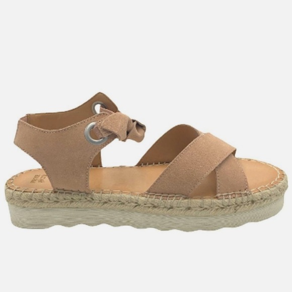 Frye Womens Lula Bow Espadrilles Sandals Pink 6.5 - Picture 5 of 10